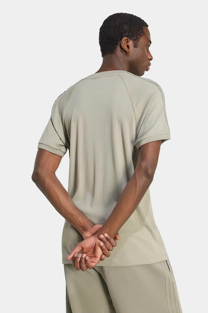 adidas Originals T-shirt męski z dodatkiem wełny KQ6970 szary AW26