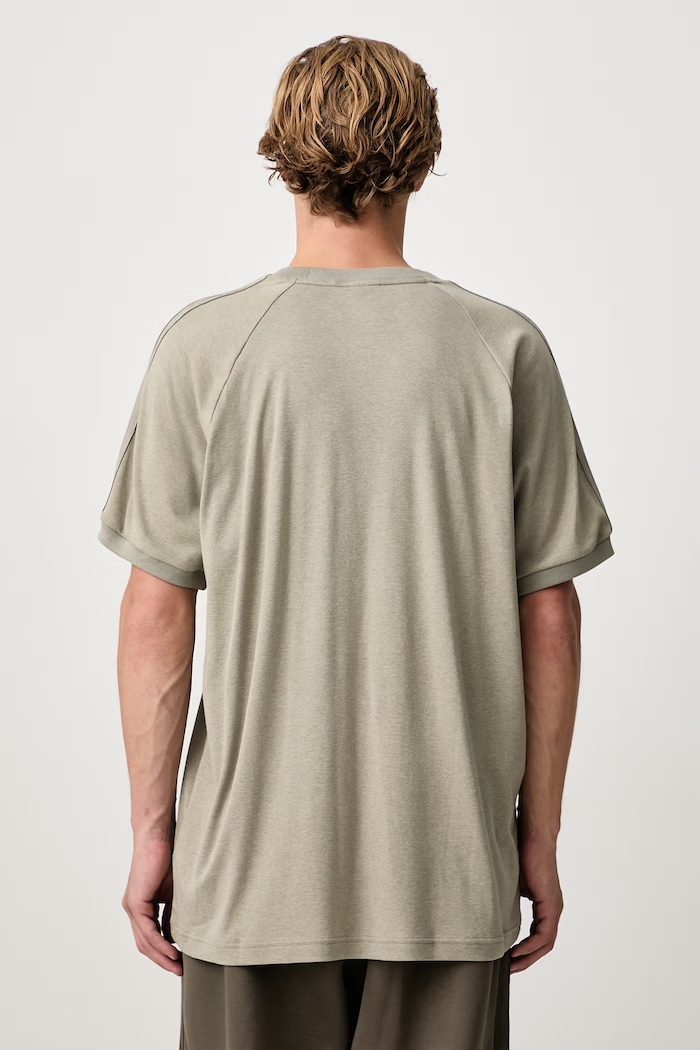 Odzież adidas Originals T-shirt męski z dodatkiem wełny KQ6970 szary