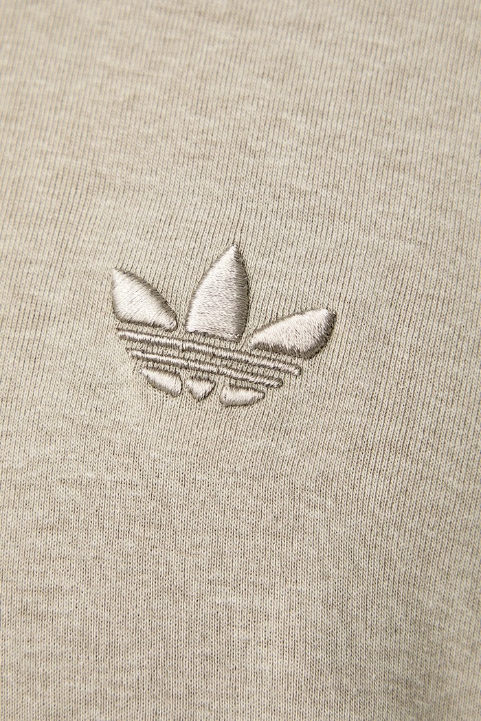T-shirt męski z dodatkiem wełny adidas Originals szary KQ6970