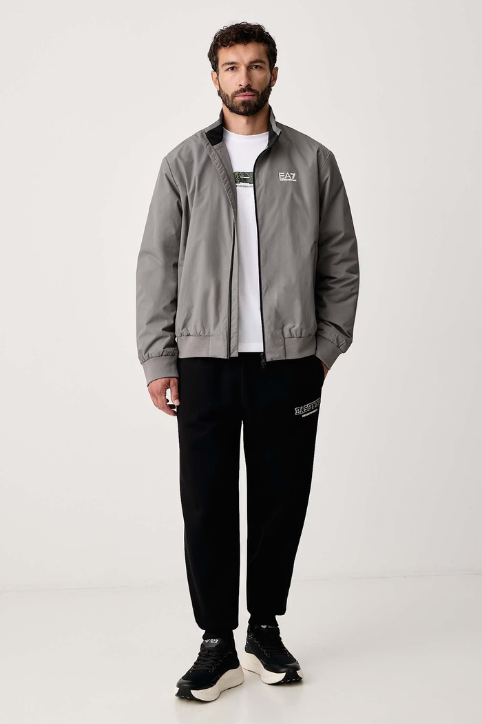 EA7 Emporio Armani T-shirt męski bawełniany AF12503.7M002128 biały AW26