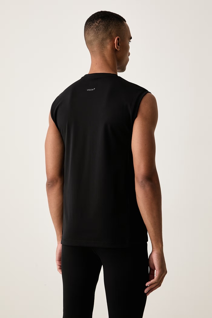 Odzież EA7 Emporio Armani T-shirt treningowy męski AF26761.7M002176 czarny