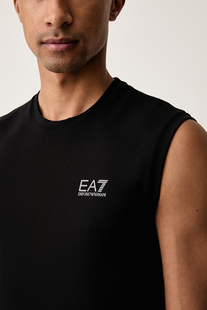 T-shirt treningowy męski EA7 Emporio Armani AF26761.7M002176 czarny