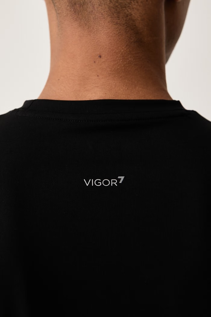 T-shirt treningowy męski EA7 Emporio Armani czarny AF26761.7M002176