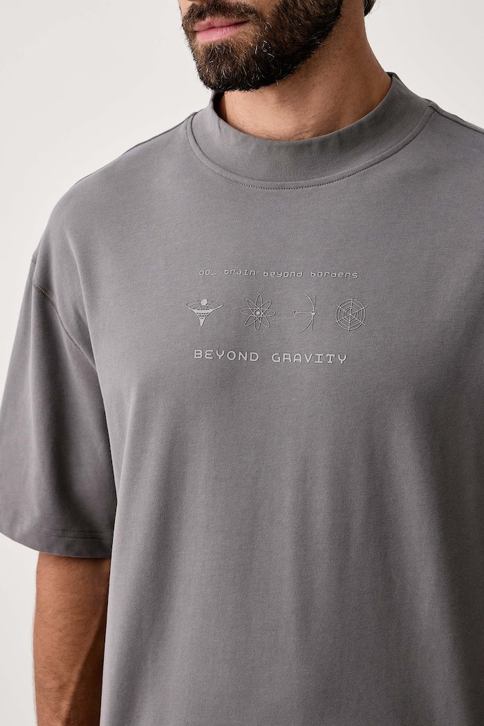T-shirt męski bawełniany EA7 Emporio Armani AF29379.7M002822 szary