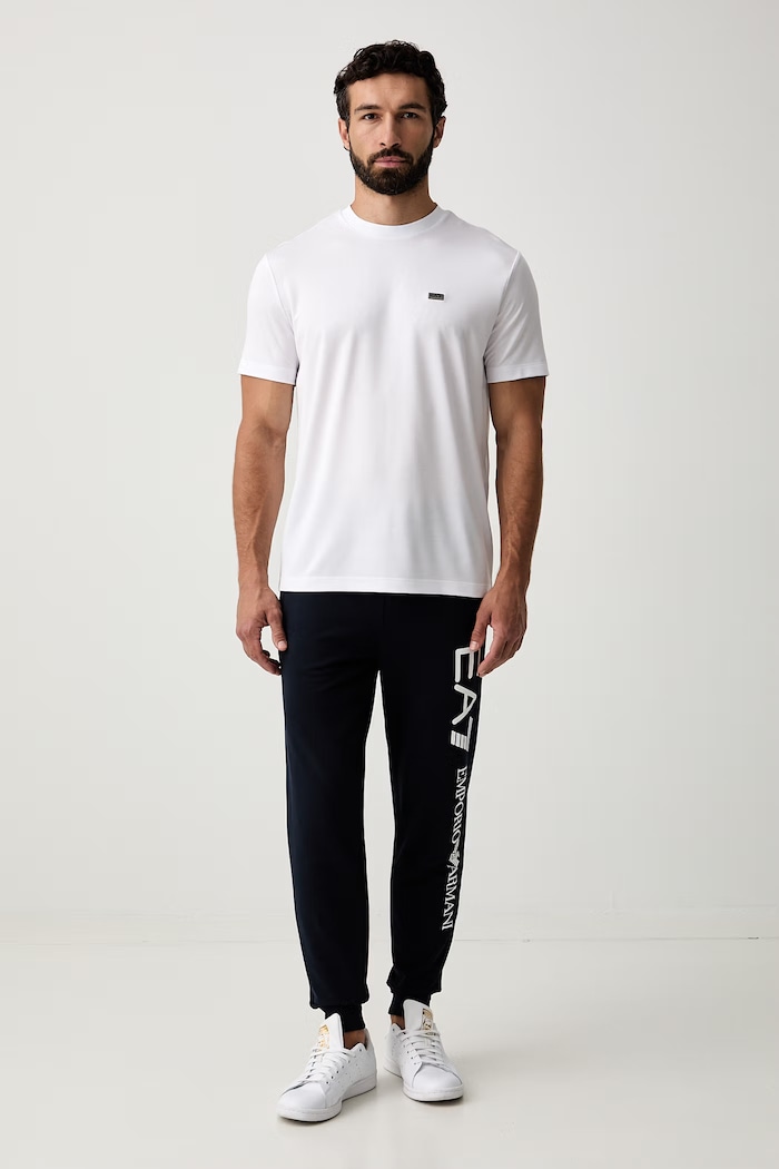 EA7 Emporio Armani T-shirt męski z modalem AF13862.7M002096 biały AW26