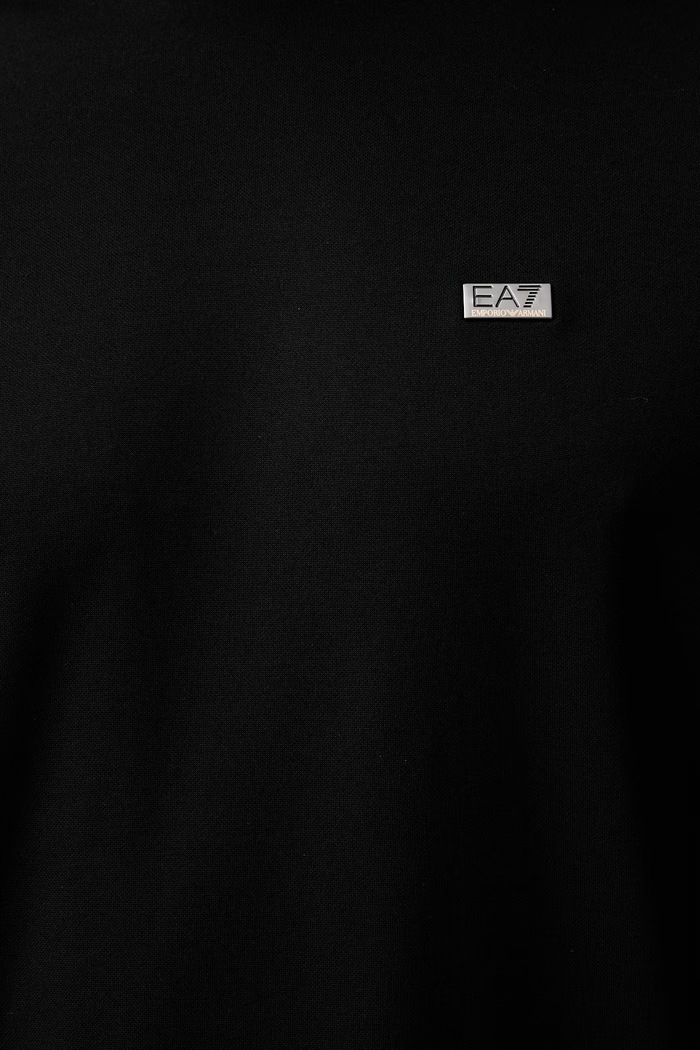 EA7 Emporio Armani T-shirt męski z modalem AF13862.7M002096 czarny