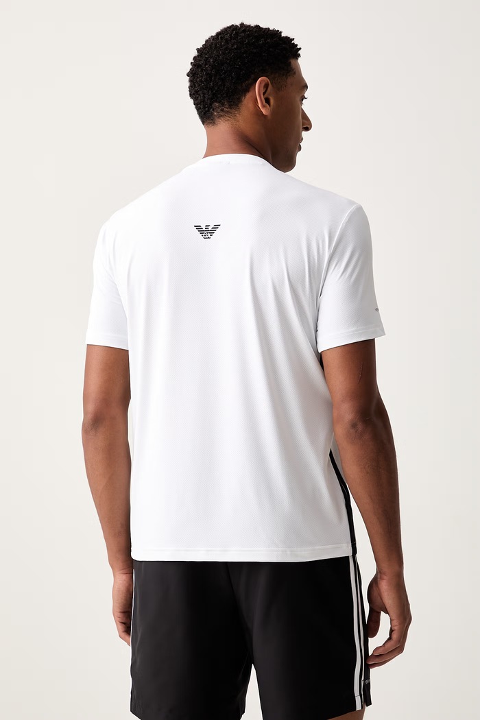 Odzież EA7 Emporio Armani T-shirt treningowy męski AF13689.7M002486 biały