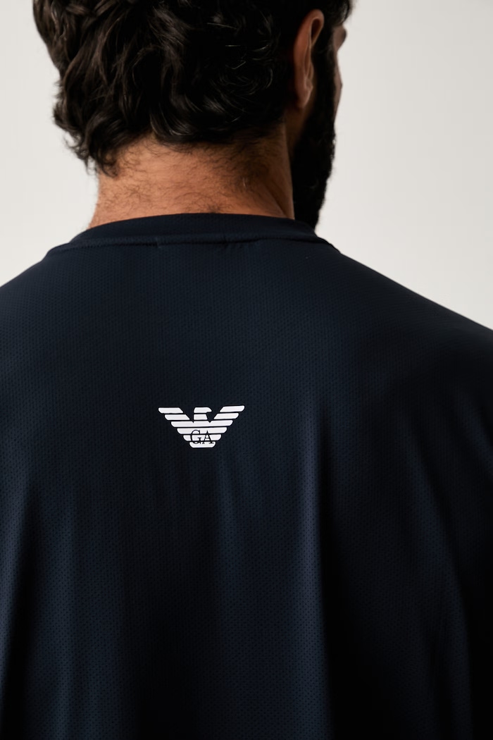 EA7 Emporio Armani футболка для тренировки для мужчин AF13689.7M002486 тёмно-синий