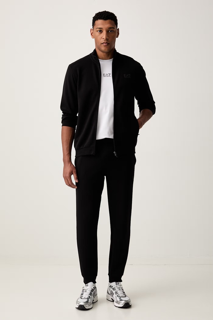 EA7 Emporio Armani T-shirt męski z bawełną AF21787.7M002568 biały AW26