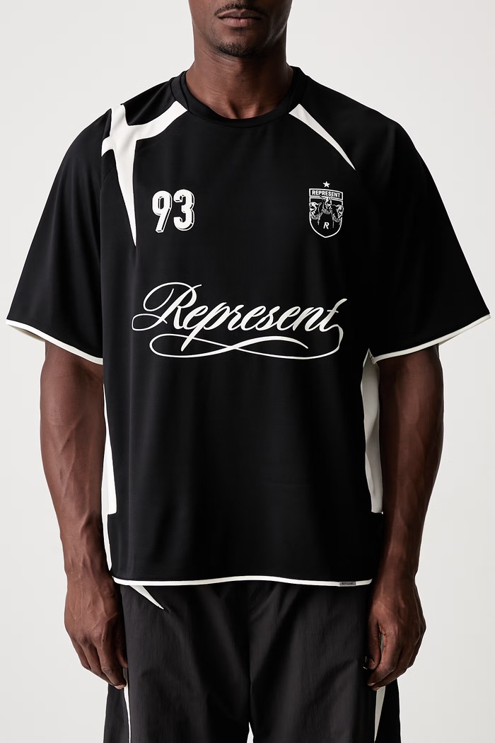 Represent T-shirt męski MLM101273 czarny