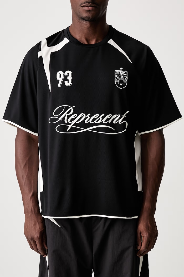 Represent T-shirt męski MLM101273 czarny
