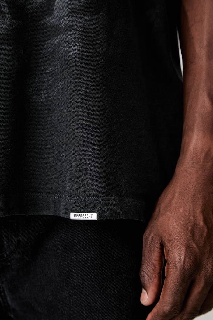 Represent T-shirt bawełniany męski MLM101190
