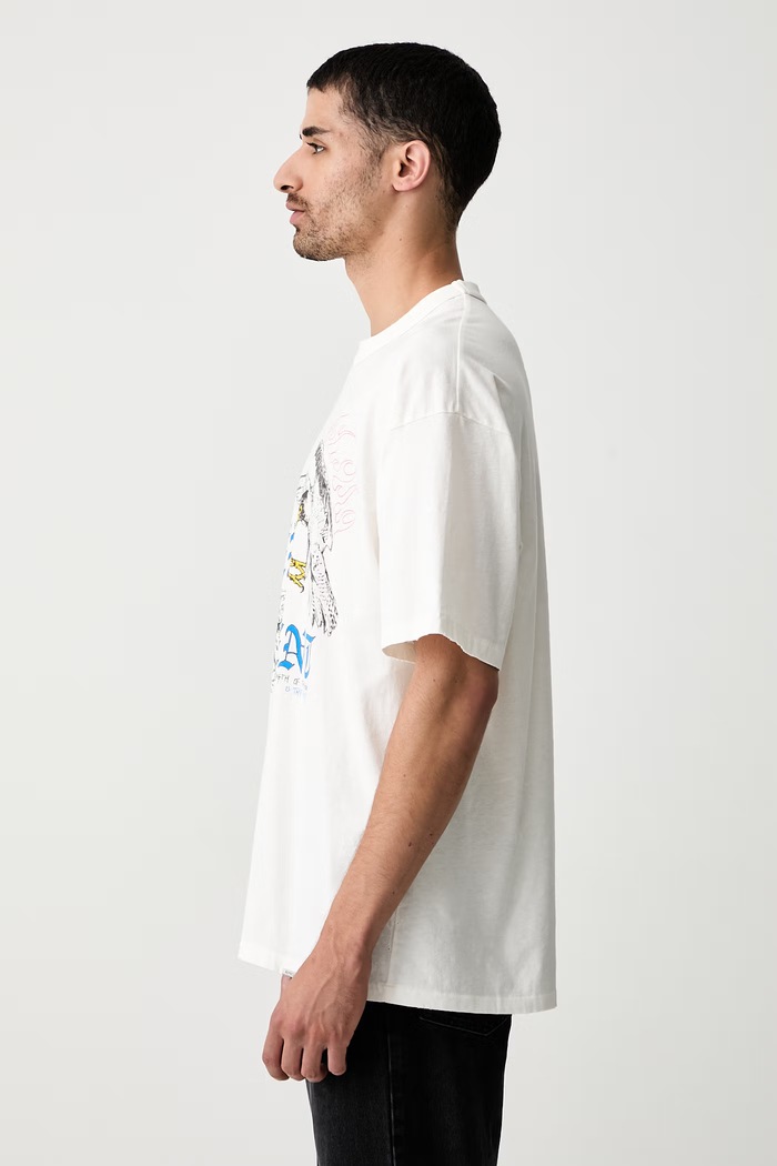 Represent t-shirt with cotton Men's beige MLM101188