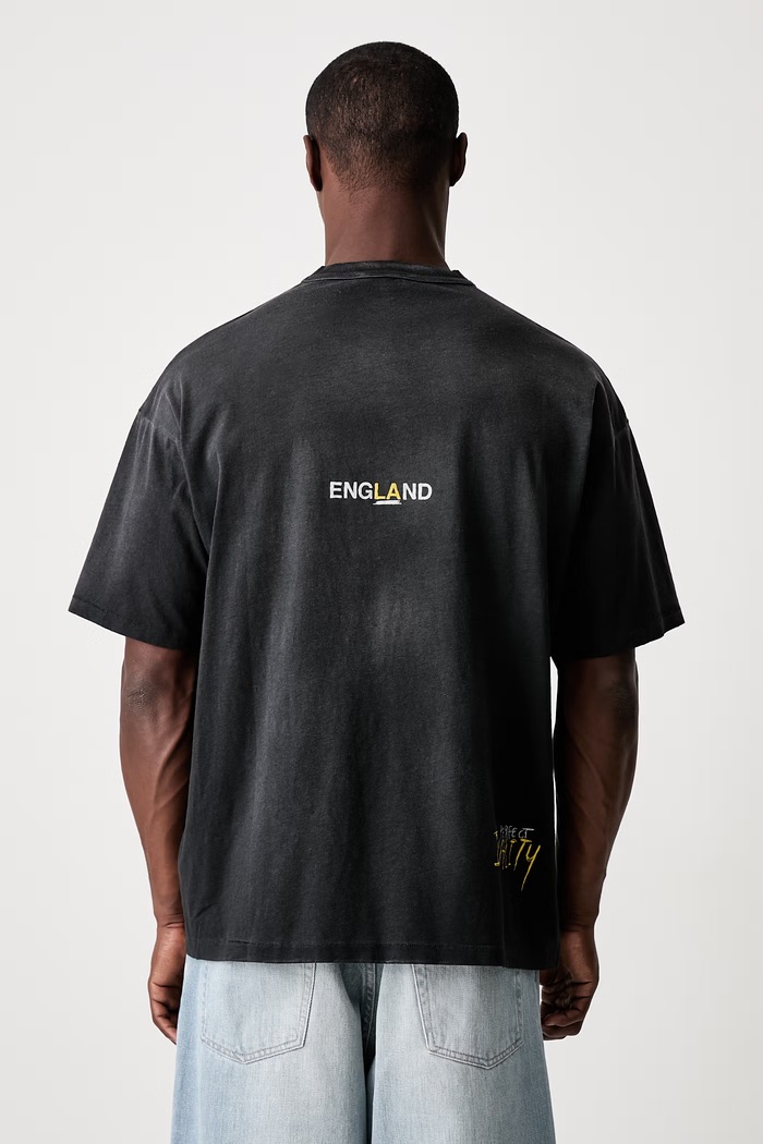 Odzież Represent T-shirt z bawełną męski MLM101188 czarny