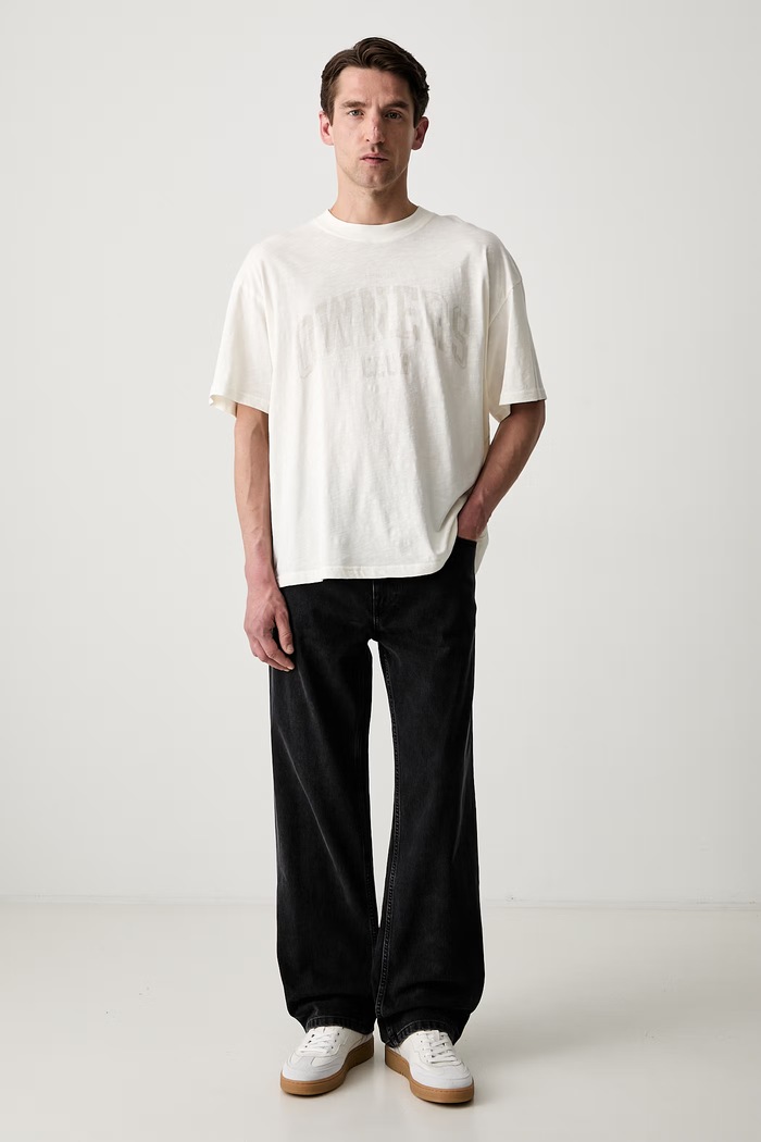 T-shirt bawełniany męski OCM100047