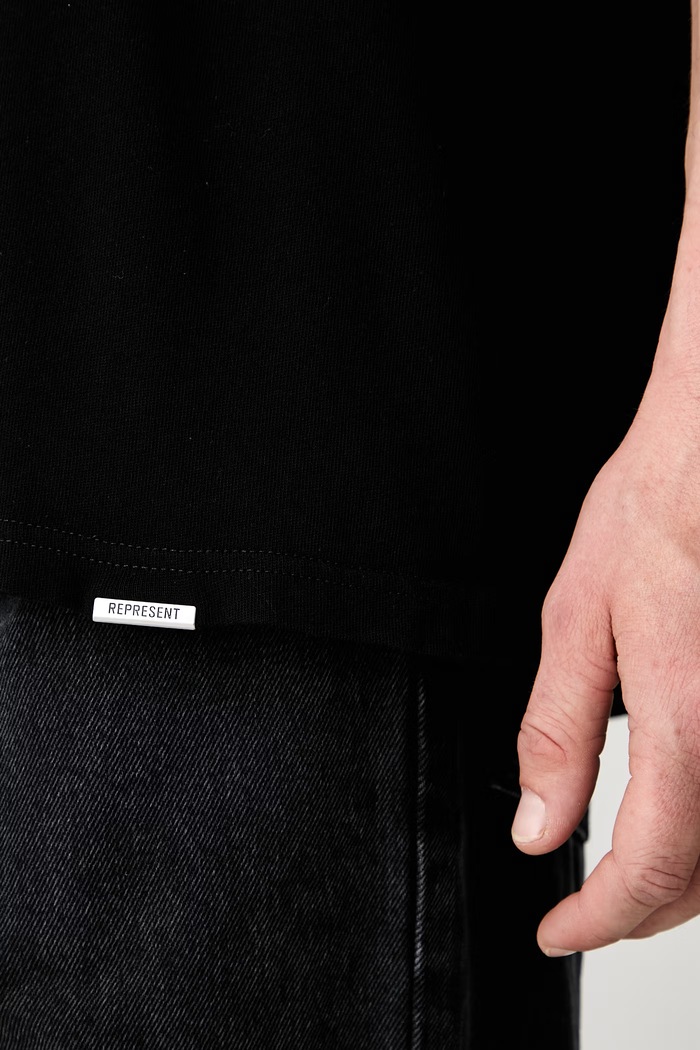 T-shirt bawełniany męski MLM101143