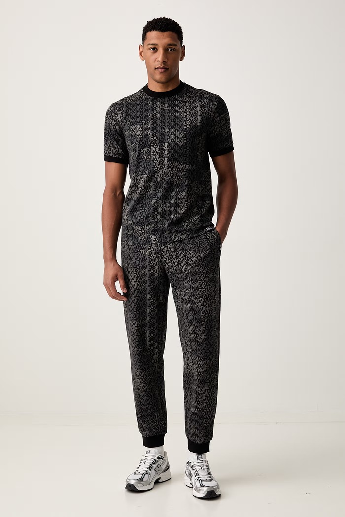 Marc O'Polo T-shirt męski bawełniany AF12874.7M002819 czarny AW26