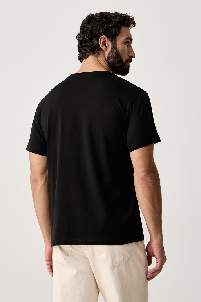 Oblečenie Alpha Industries Tričko pánske bavlnené Airborn Ops 268507 čierna