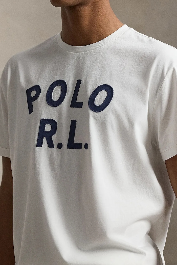 Polo Ralph Lauren T-shirt bawełniany męski biały 710B20222003