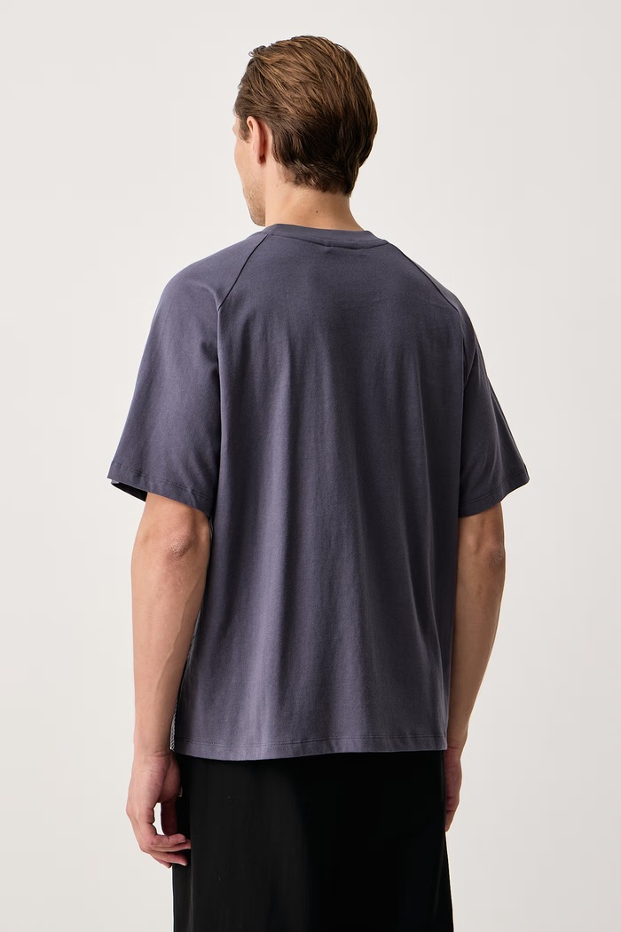Odzież Puma T-shirt męski z bawełną 638556 fioletowy