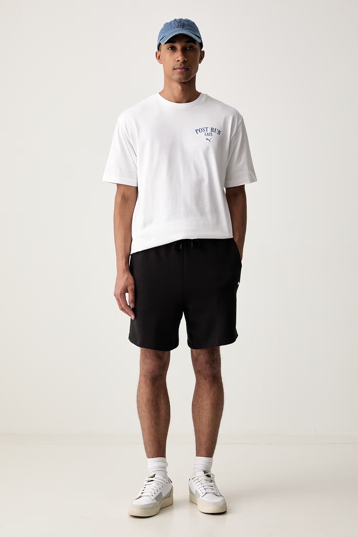 Puma T-shirt męski bawełniany 636762 biały AW26
