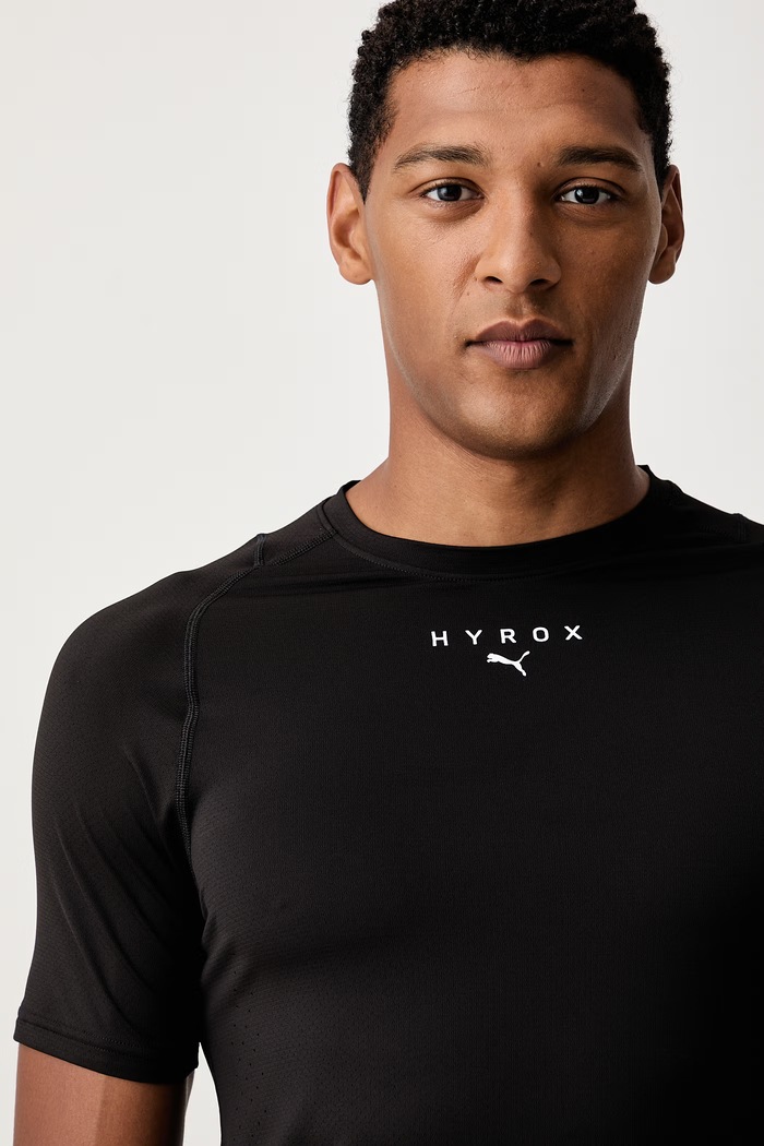 Puma T-shirt treningowy męski HYROX czarny 529237