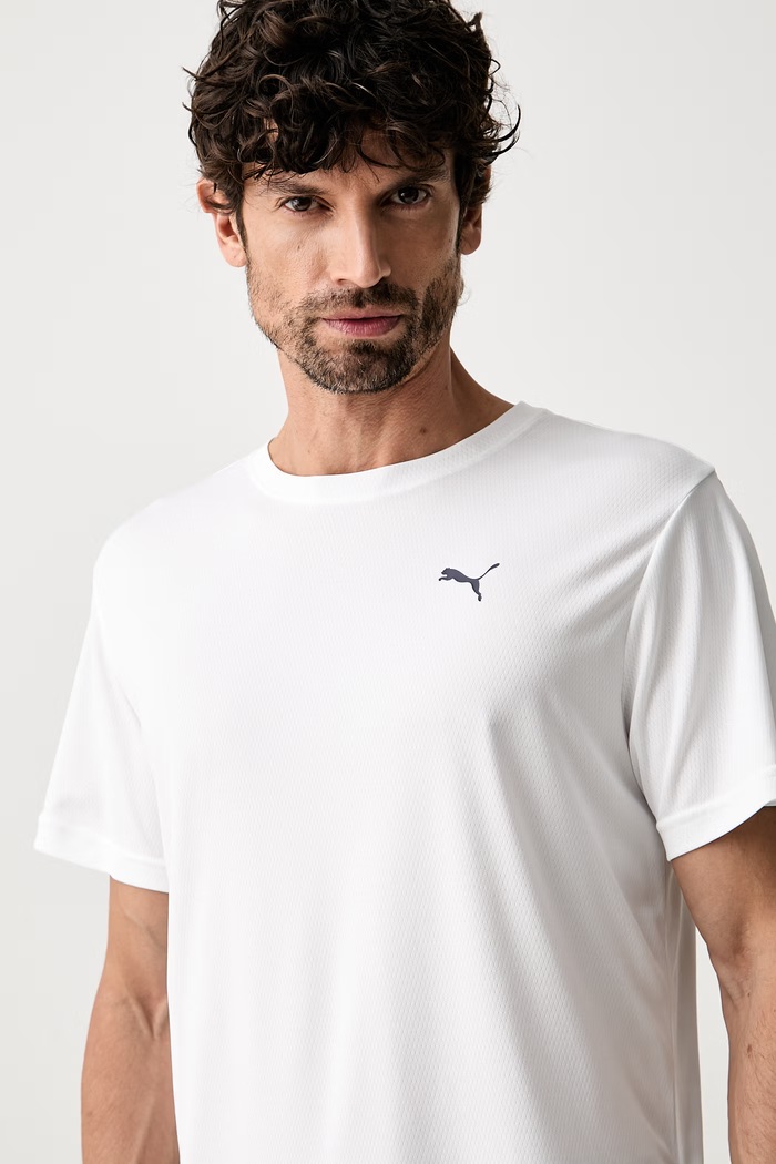 Puma bežecké tričko pánske Run Nitro biela 529000