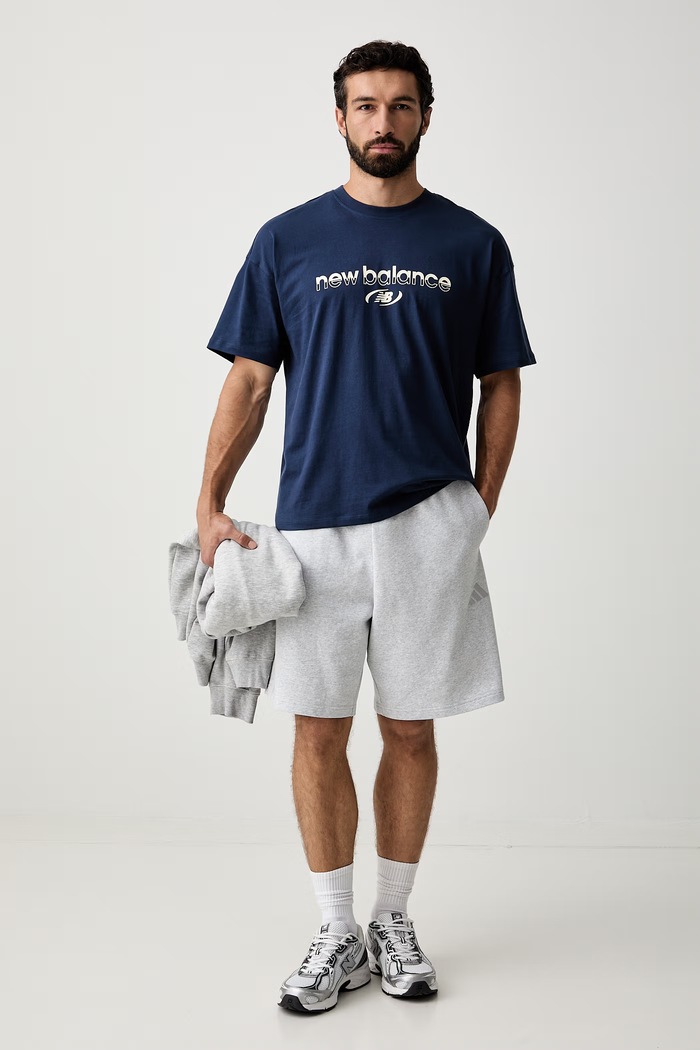New Balance tričko pánské bavlněné MT6279IZNNY námořnická modř AW26
