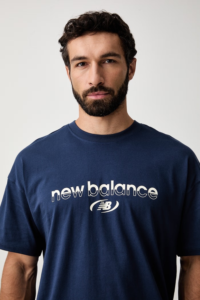New Balance tričko pánské bavlněné námořnická modř MT6279IZNNY
