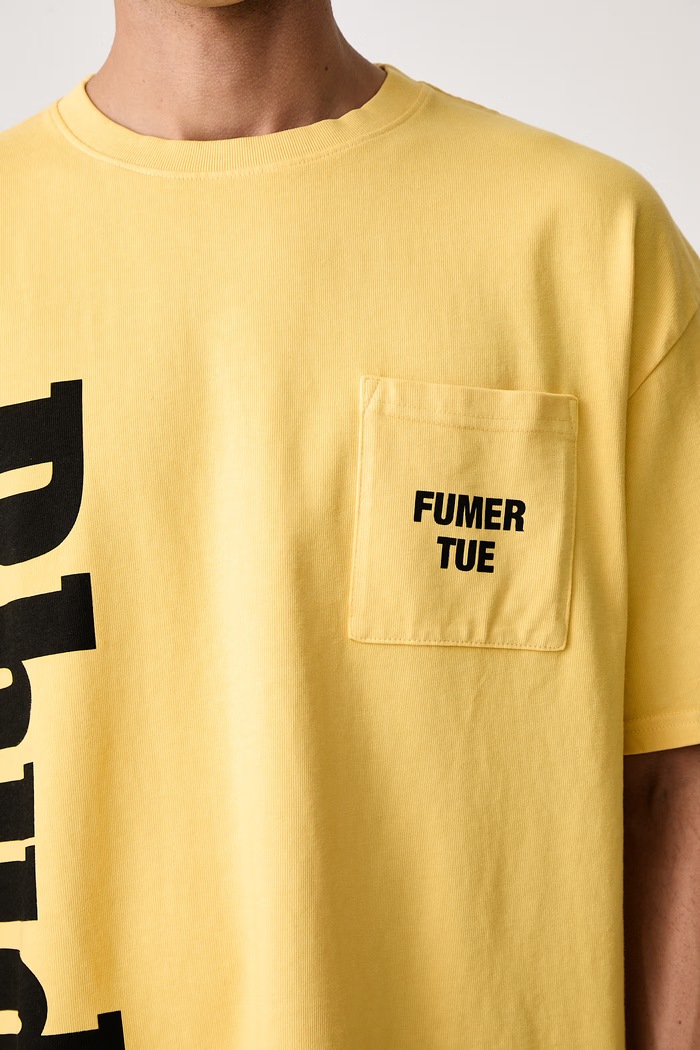 RHUDE T-shirt bawełniany męski RHPF26TT13012