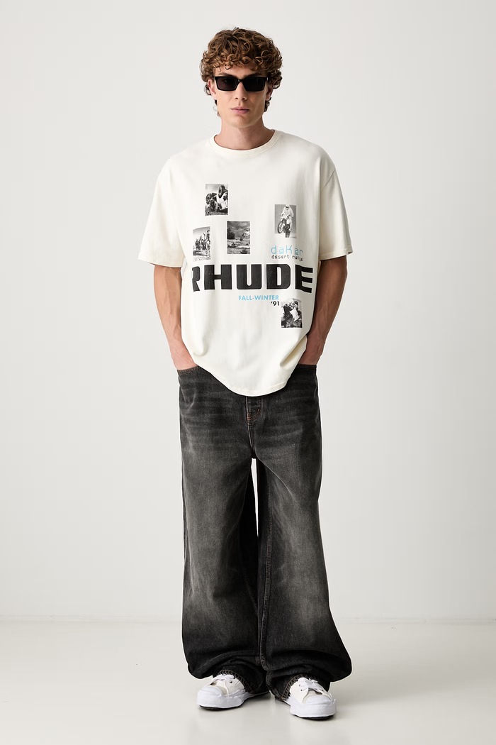 RHUDE tričko bavlnené pánske RHPF26TT03012