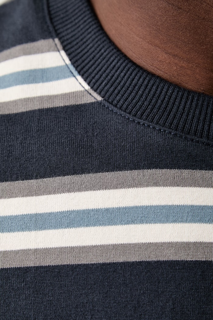 Marc O'Polo T-shirt męski bawełniany 5000011975 granatowy