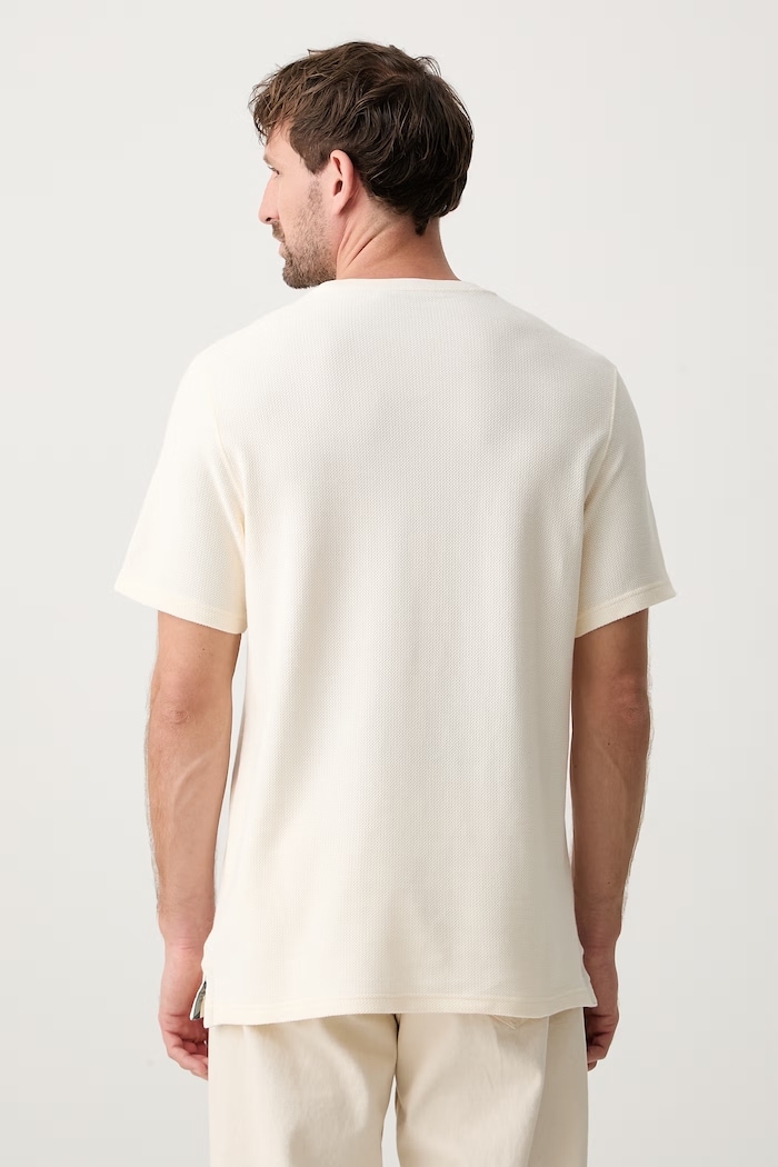 Odjeća Barbour basic majica kratkih rukava za muškarce od pamuka Lingdale MTS1621 bež