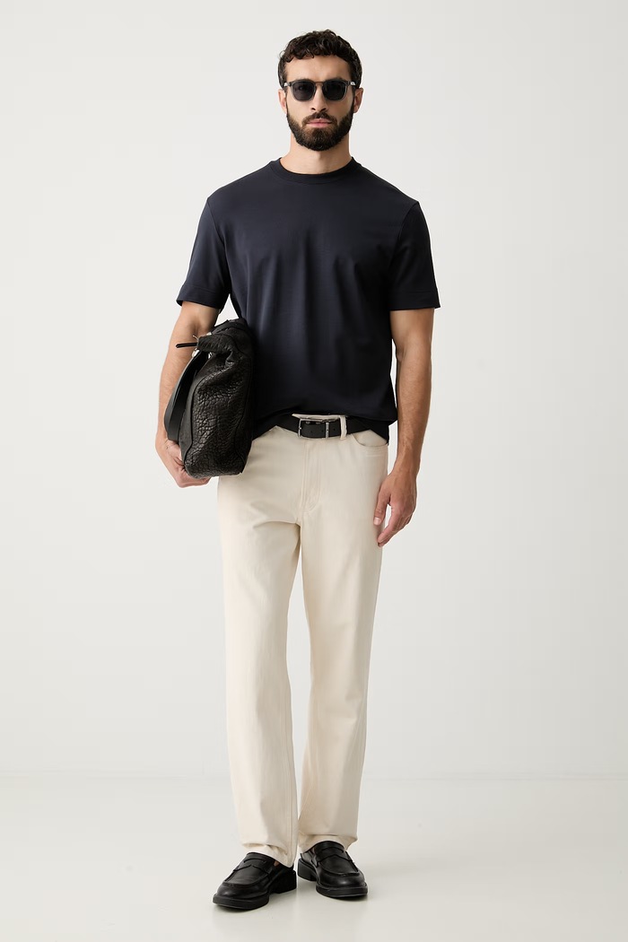 Joop! tričko pánske bavlnené 30103746 tmavomodrá AW26