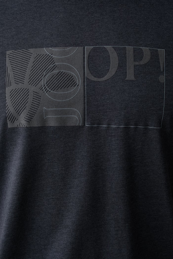 Joop! T-shirt męski z lyocellem 30103405 granatowy