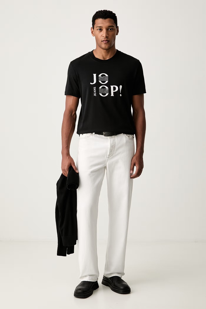 Joop! majica za muškarce od pamuka 30104866 crna AW26