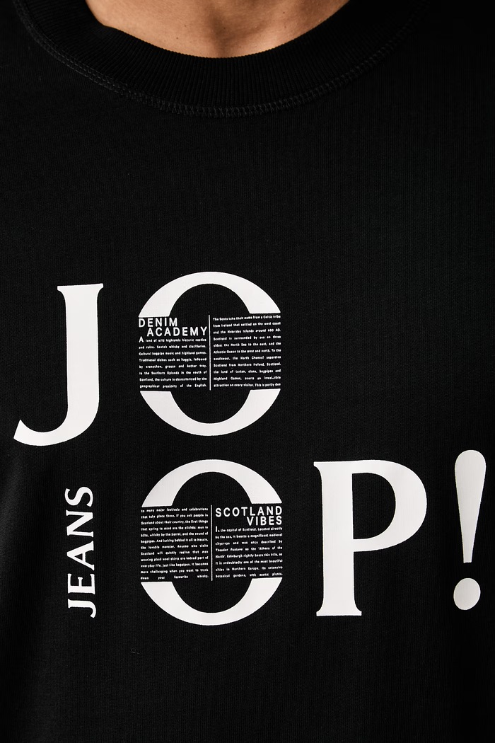 Joop! majica za muškarce od pamuka 30104866 crna