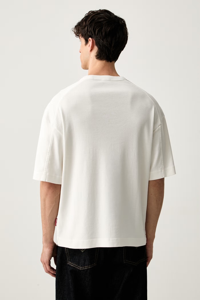 Odzież Joop! T-shirt męski bawełniany 30103329 beżowy