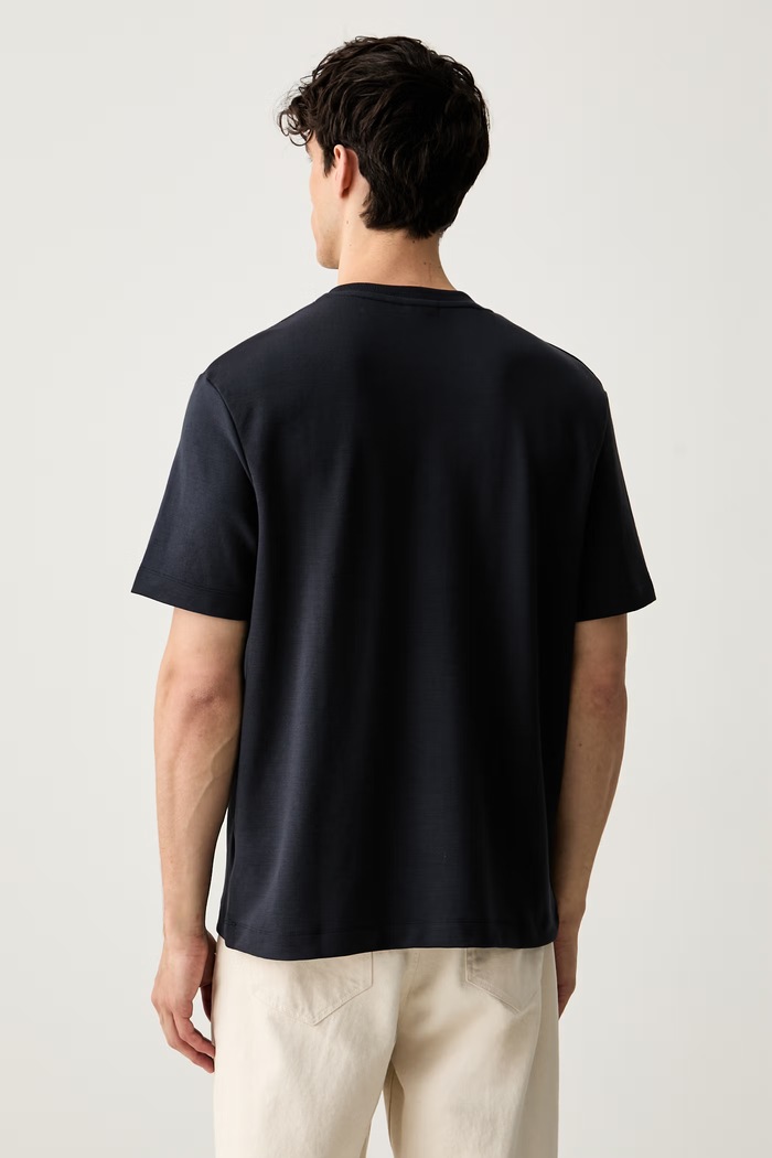 Odzież Joop! T-shirt męski z modalem 30103313 granatowy