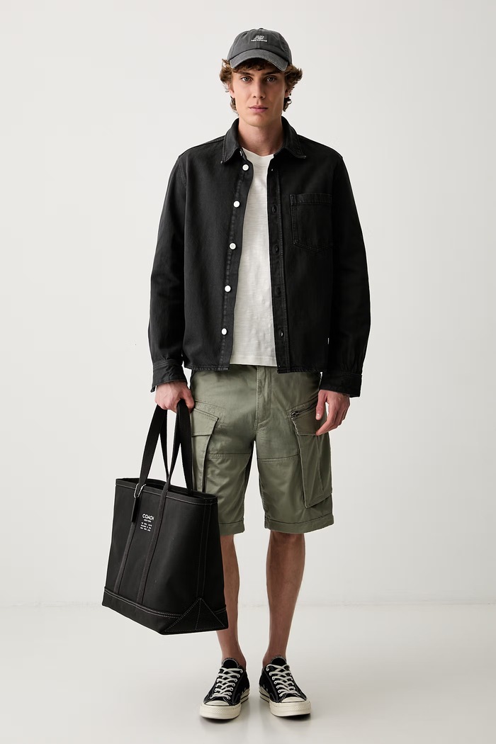 Karl Lagerfeld Jeans tričko pánske bavlnené B3M17012 béžová AW26