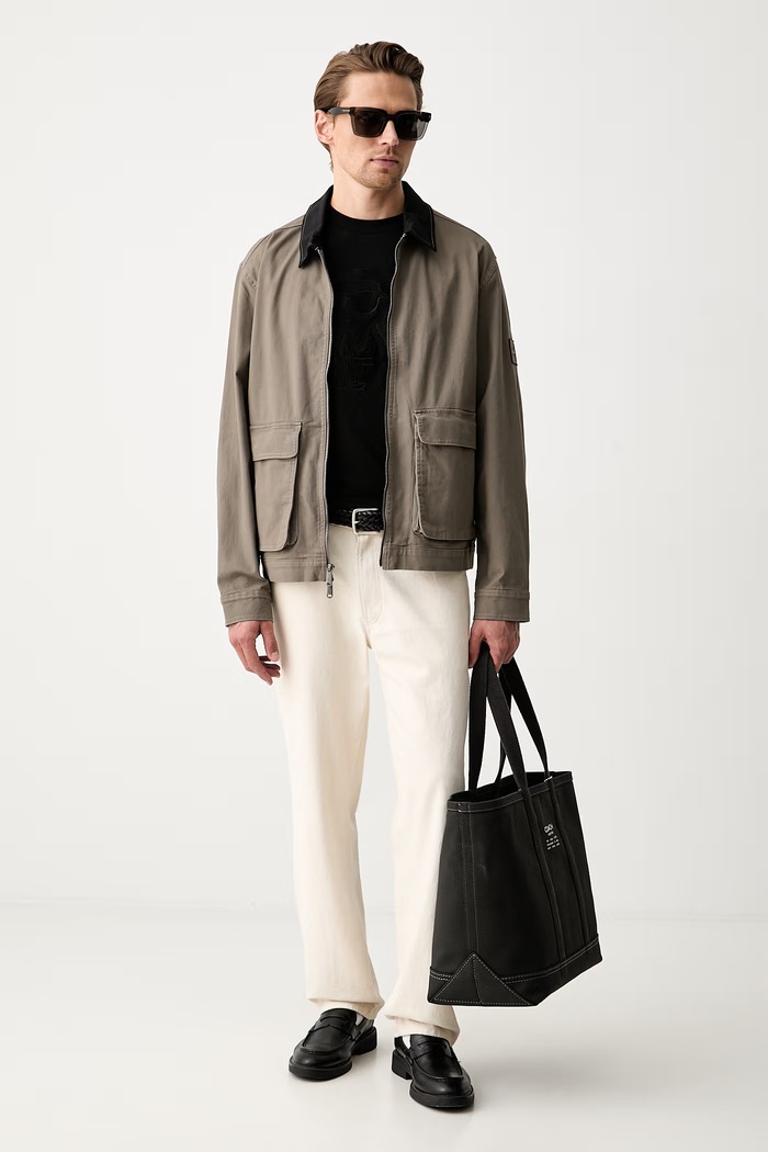 Karl Lagerfeld tričko pánské bavlněné 563225.755040 černá AW26