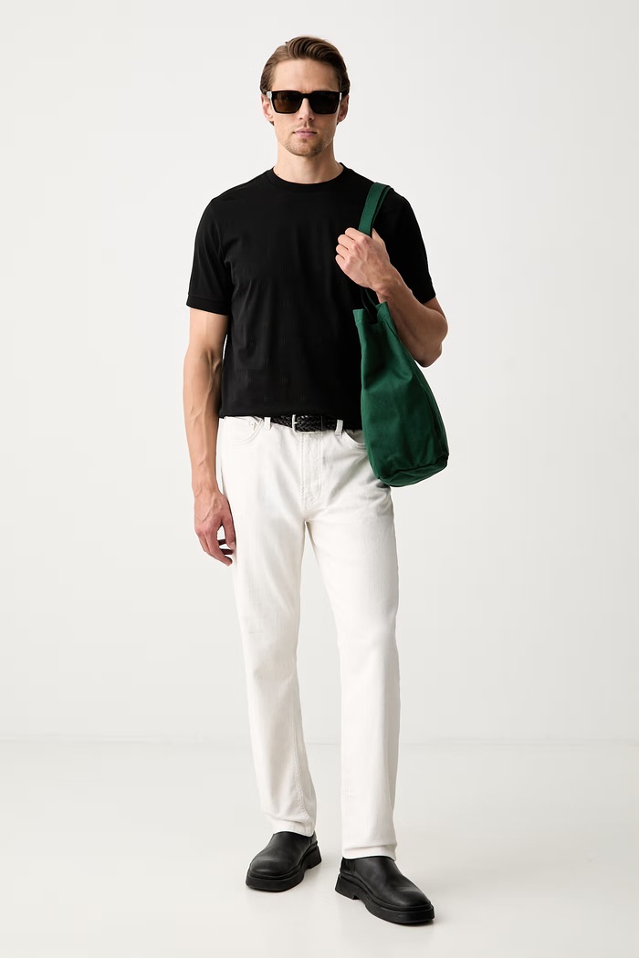 Karl Lagerfeld tričko pánské bavlněné 563200.755001 černá AW26