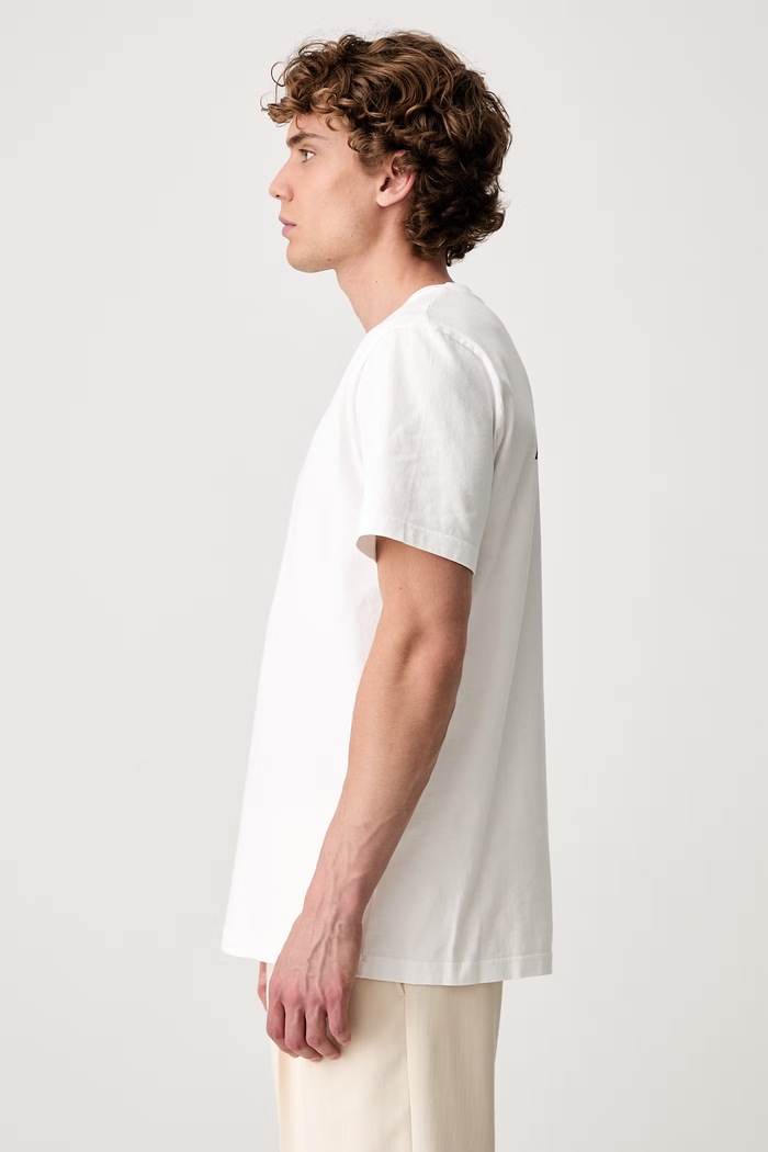 A.P.C. Automne26 T-shirt bawełniany męski biały COHBS.M26470