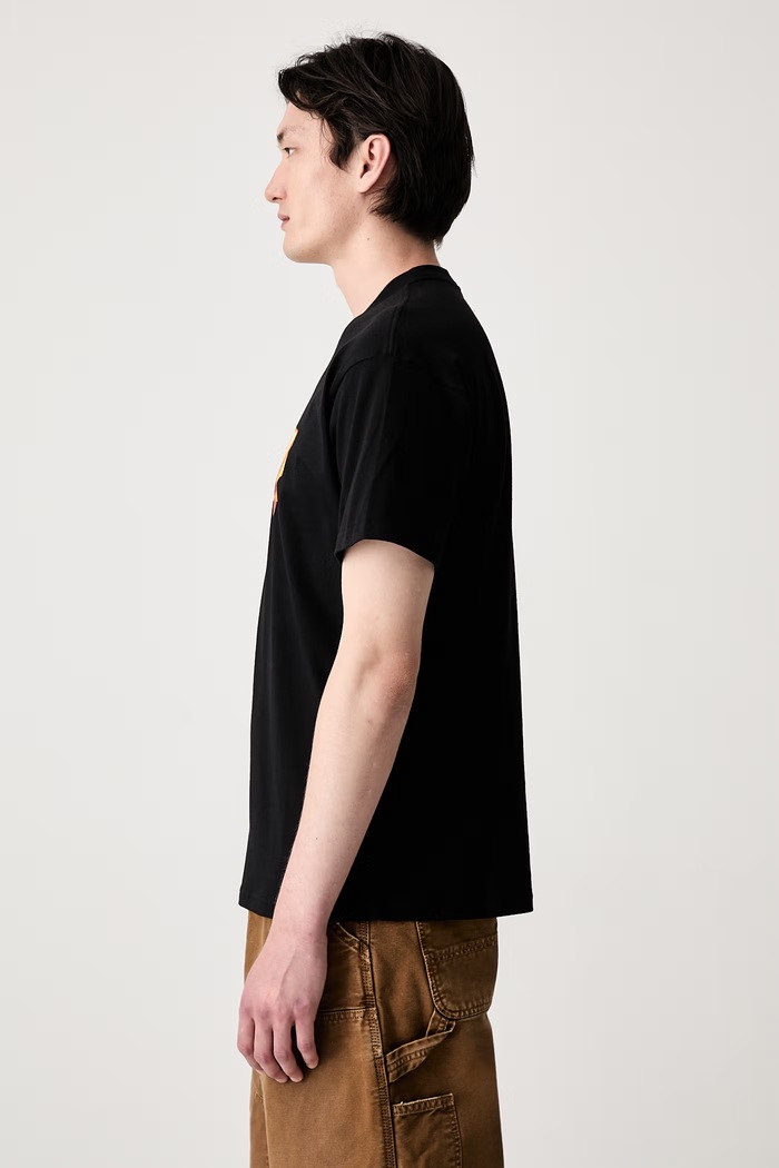 Carhartt WIP S/S Cheese Toast T-shirt bawełniany męski I036882 czarny AW26