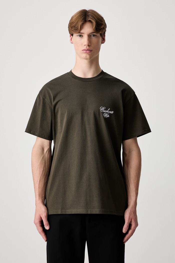 Carhartt WIP S/S Gracious t-shirt cotton Men's green I036879