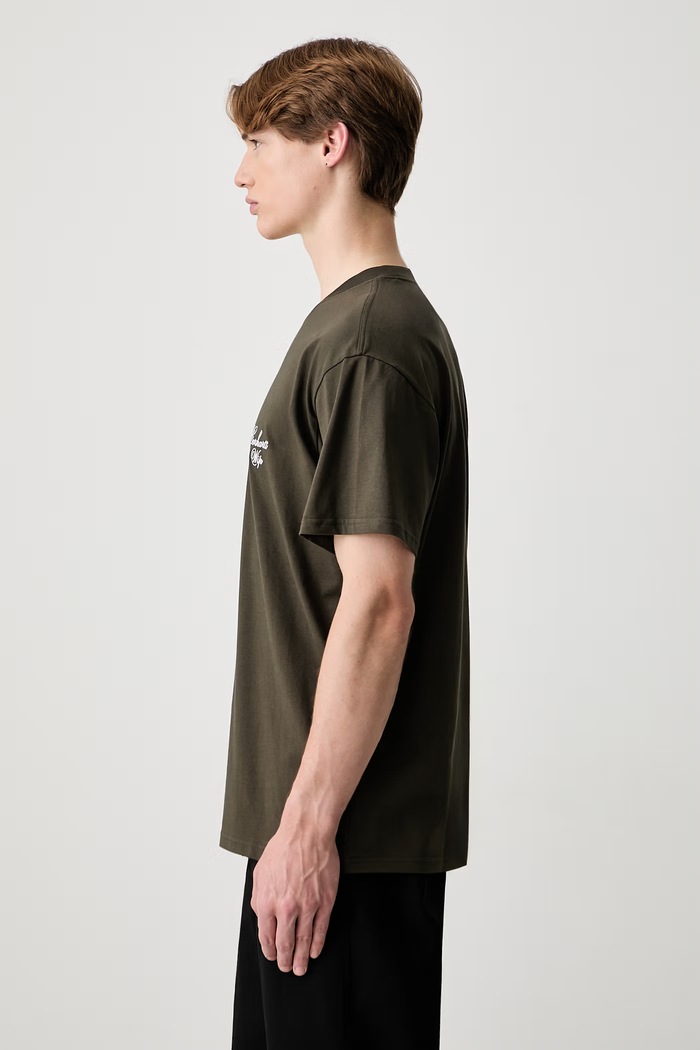 Carhartt WIP S/S Gracious t-shirt cotton Men's I036879 green AW26