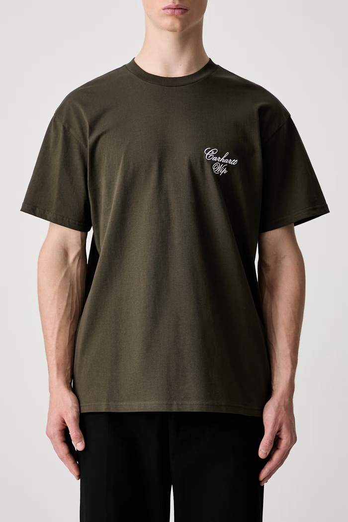 Carhartt WIP S/S Gracious t-shirt cotton Men's green I036879