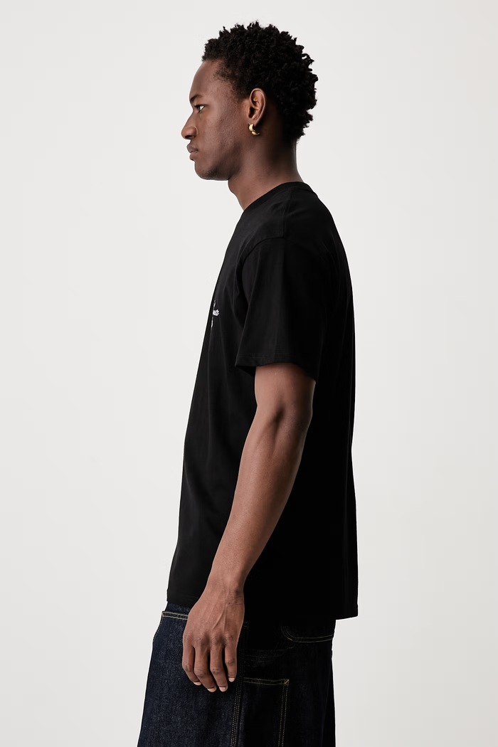 Carhartt WIP S/S Gracious футболка из хлопка для мужчин I036879 чёрный AW26