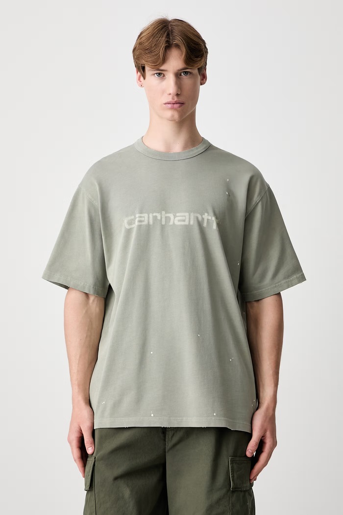 Carhartt WIP S/S Painter t-shirt βαμβακερό ανδρικό πράσινο I036853