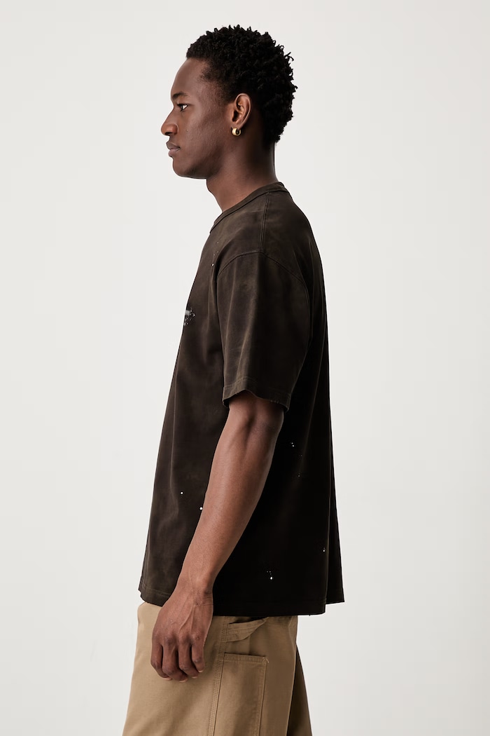 Carhartt WIP S/S Painter T-shirt bawełniany męski I036853 brązowy AW26